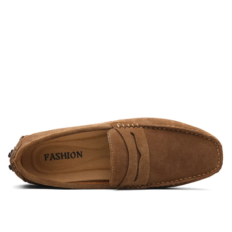 Mocasines de ante casuales