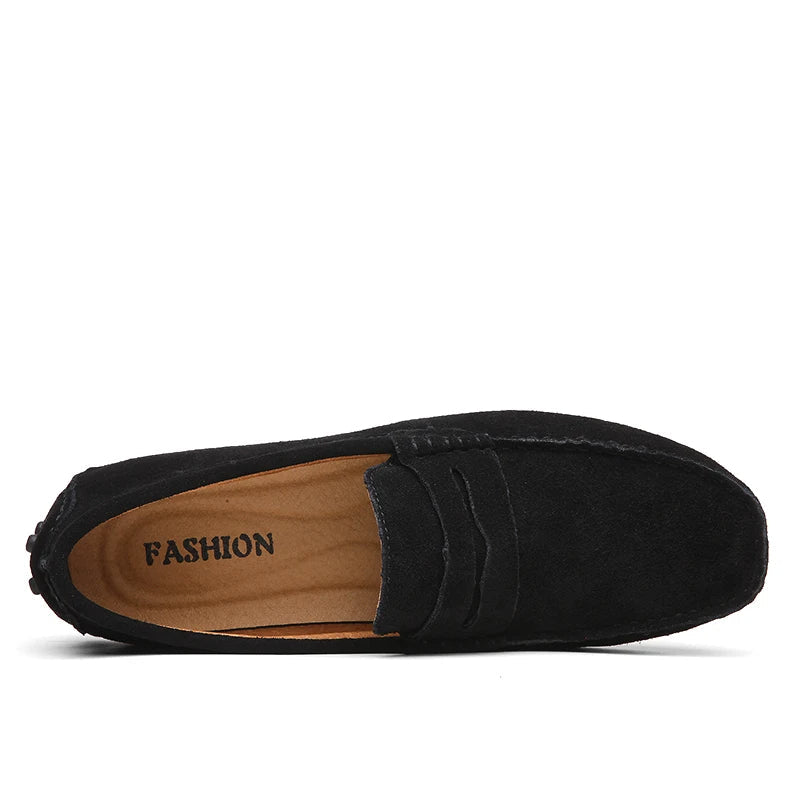 Mocasines de ante casuales