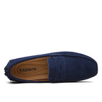 Mocasines de ante casuales