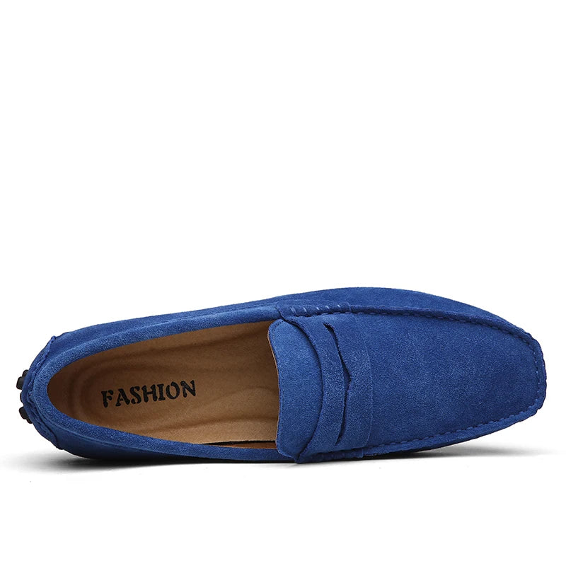 Mocasines de ante casuales