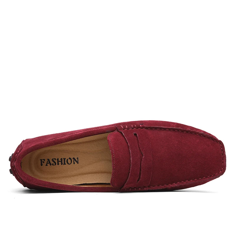 Mocasines de ante casuales