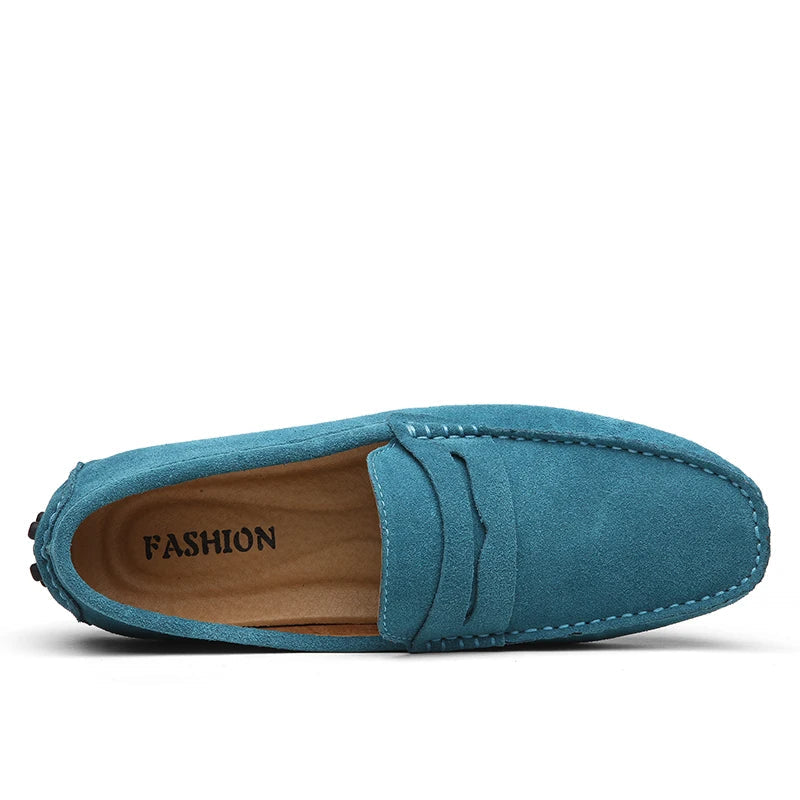 Mocasines de ante casuales