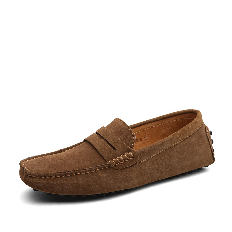 Mocasines de ante casuales