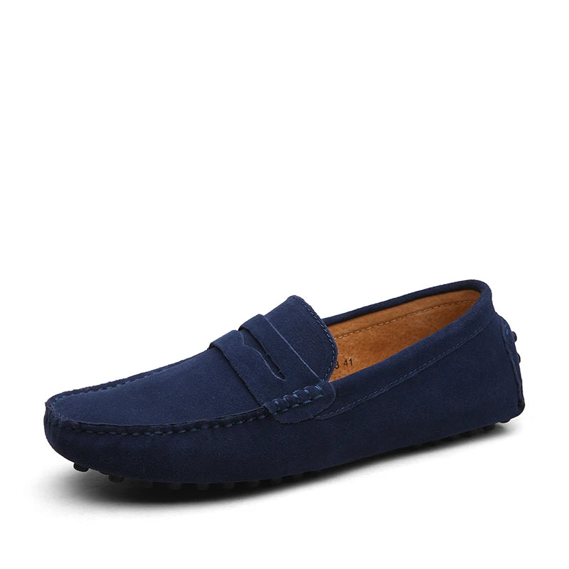 Mocasines de ante casuales