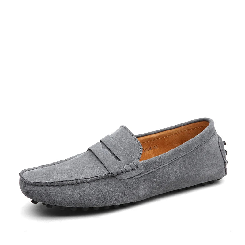 Mocasines de ante casuales
