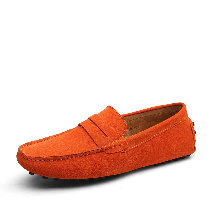 Mocasines de ante casuales