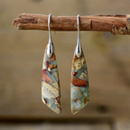 Pendientes Piedra Natural Vintage