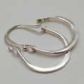 Pendientes Vintage de Aros en Plata