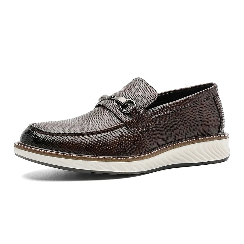Mocasines de cuero elegantes