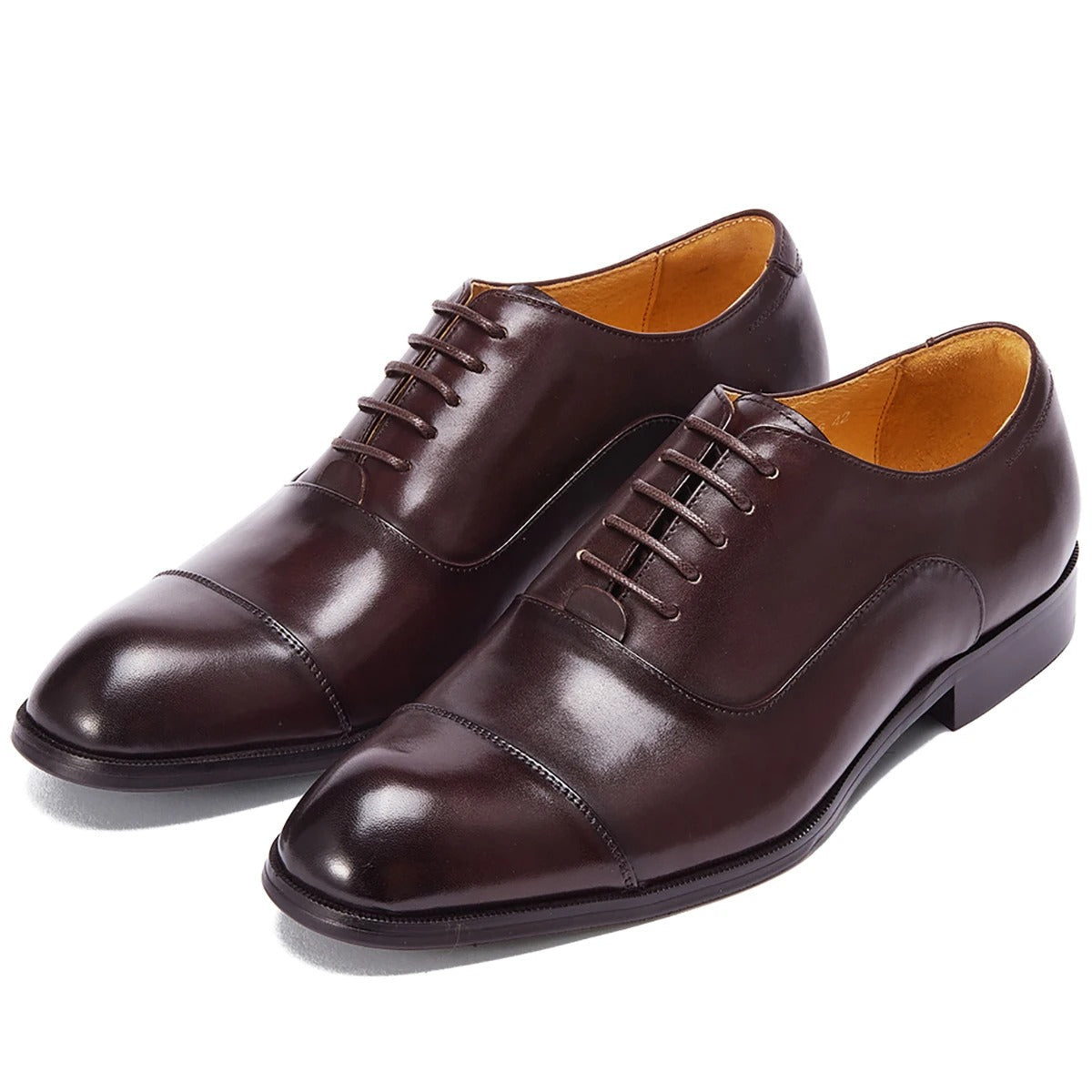 Zapatos Oxford de cuero de alta calidad