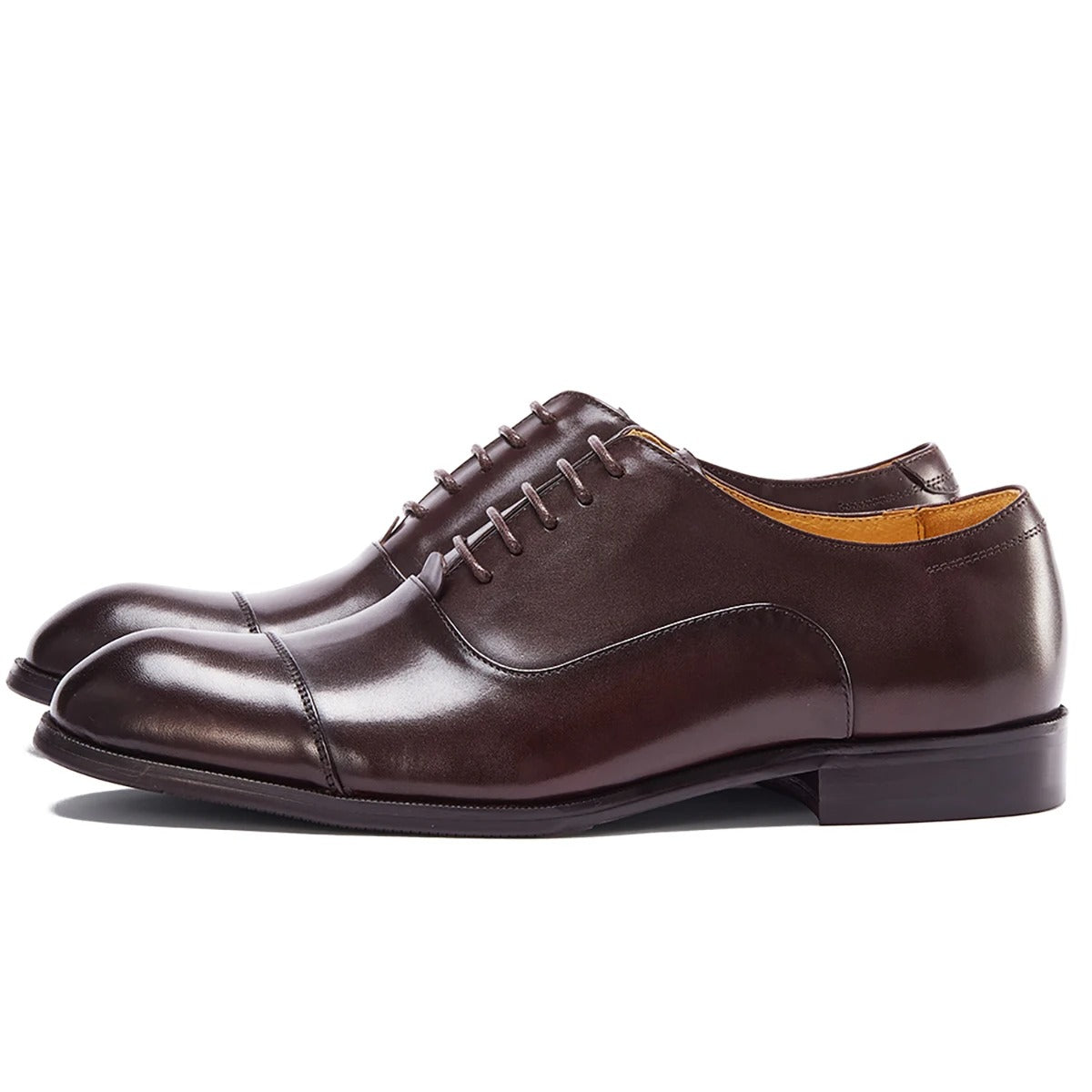 Zapatos Oxford de cuero de alta calidad