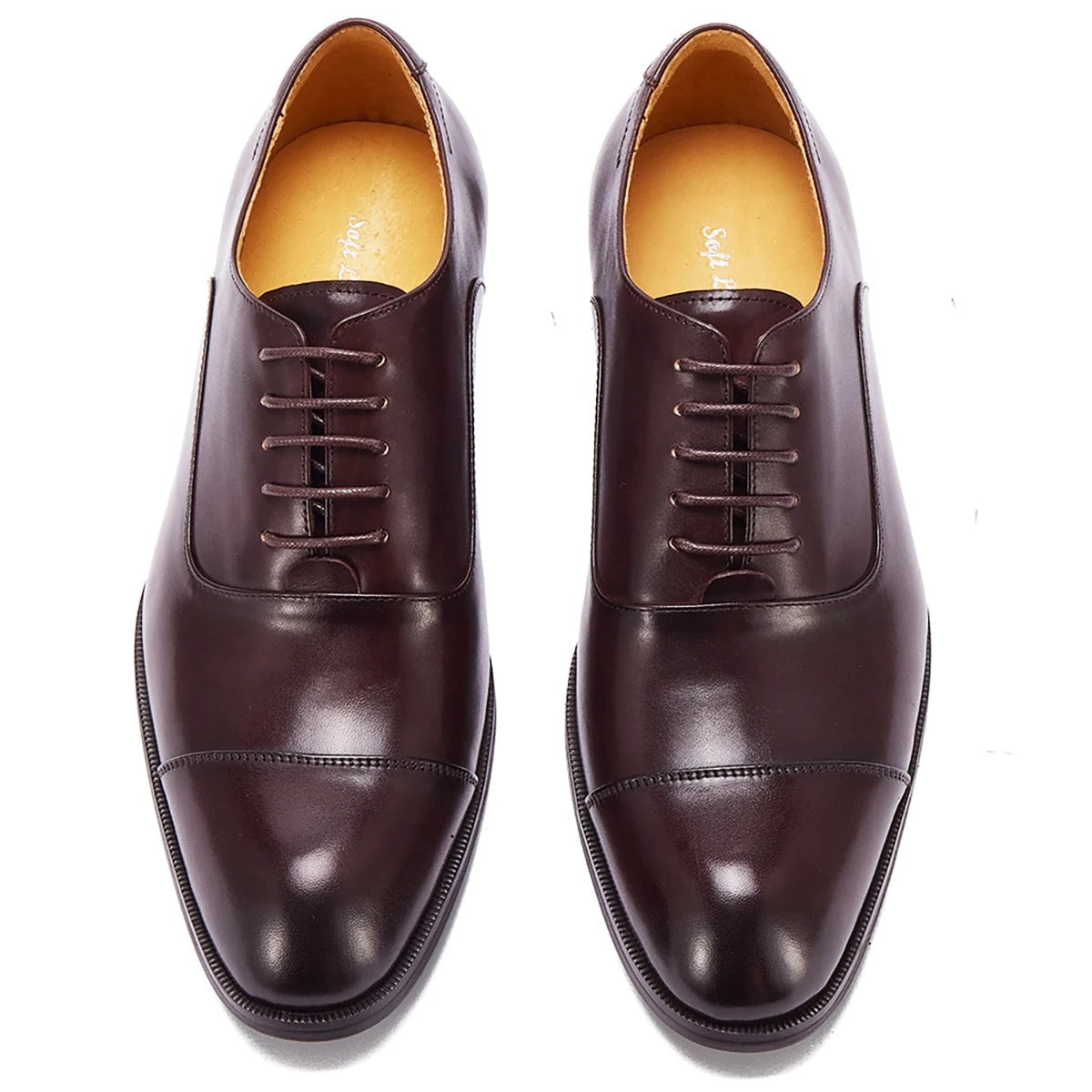 Zapatos Oxford de cuero de alta calidad