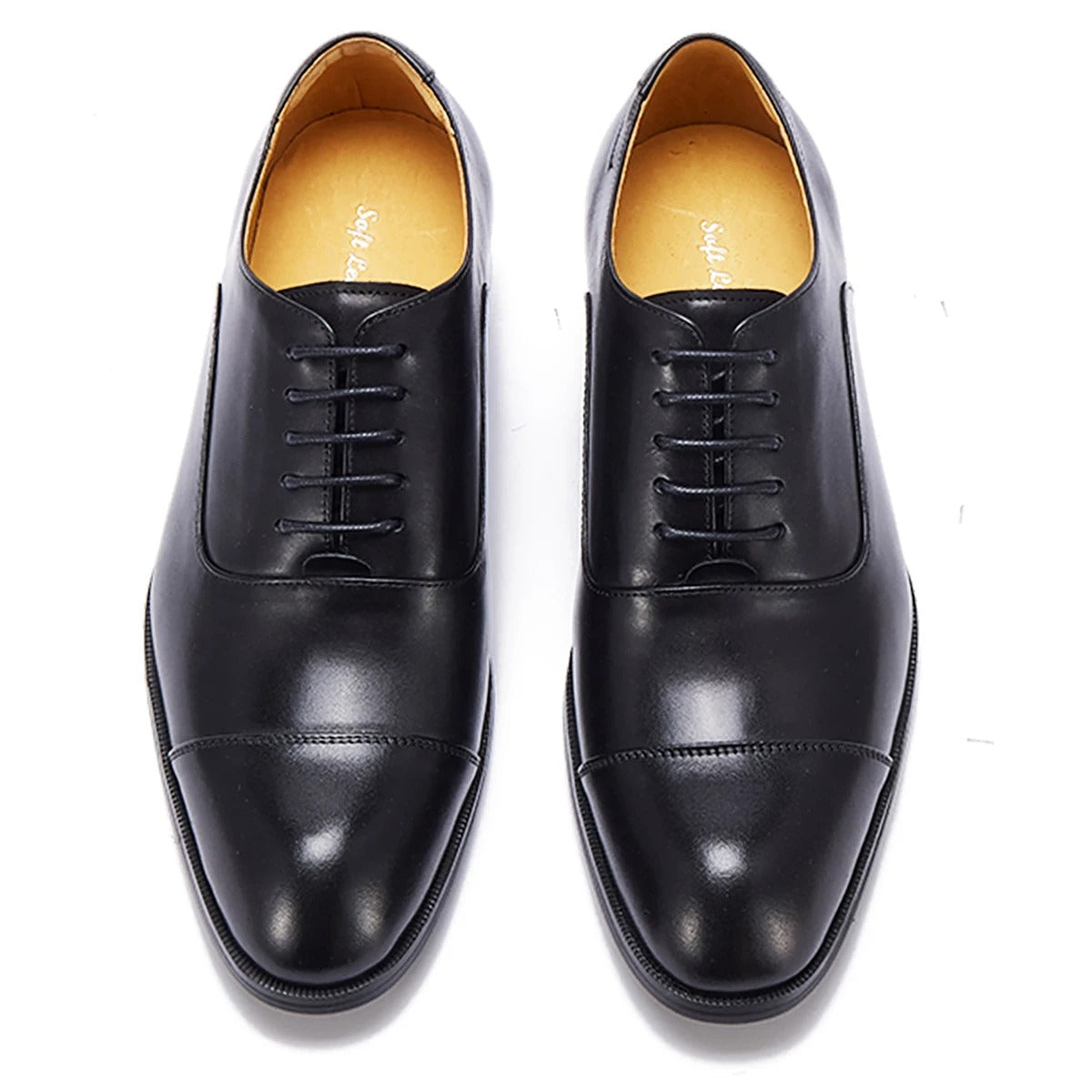 Zapatos Oxford de cuero de alta calidad